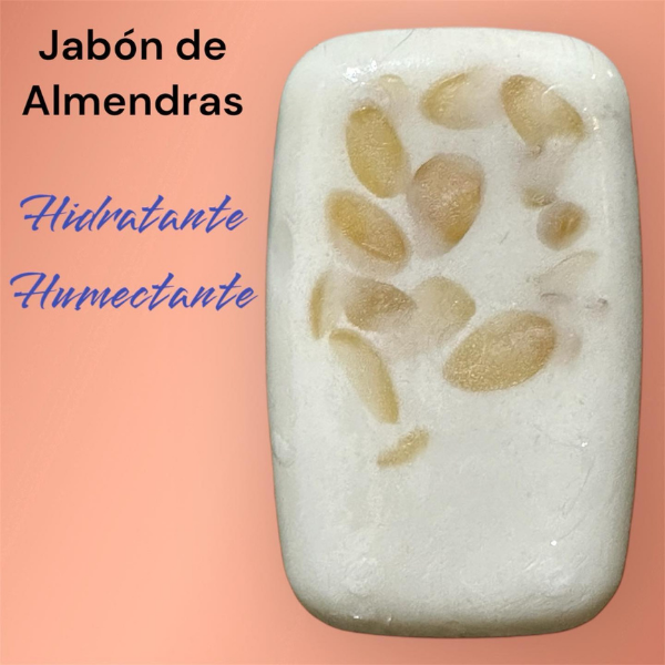 Jabón Facial y Corporal de Almendras 100g
