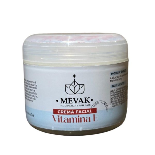 Crema facial de Vitamina E 125 ml