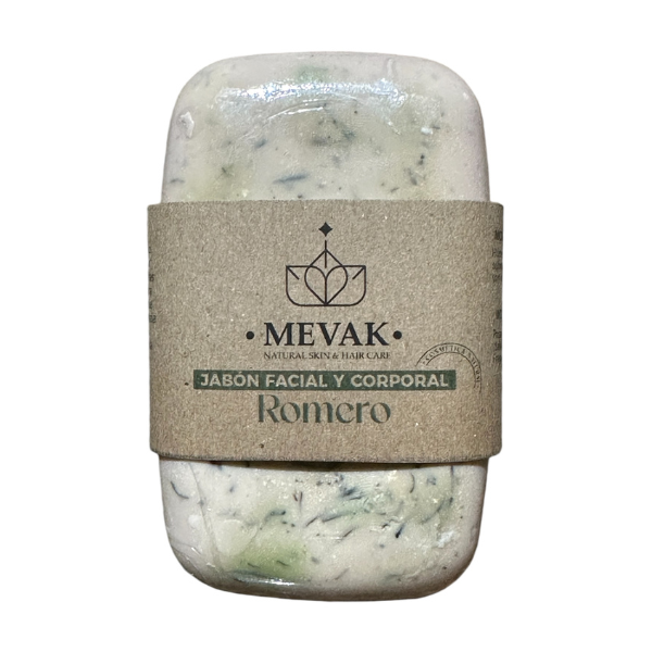Jabón Facial y Corporal de Romero 100g