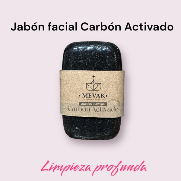 Jabón Facial de Carbón Activado 100 g
