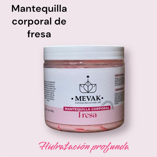 Mantequilla Corporal de Fresa 190 g