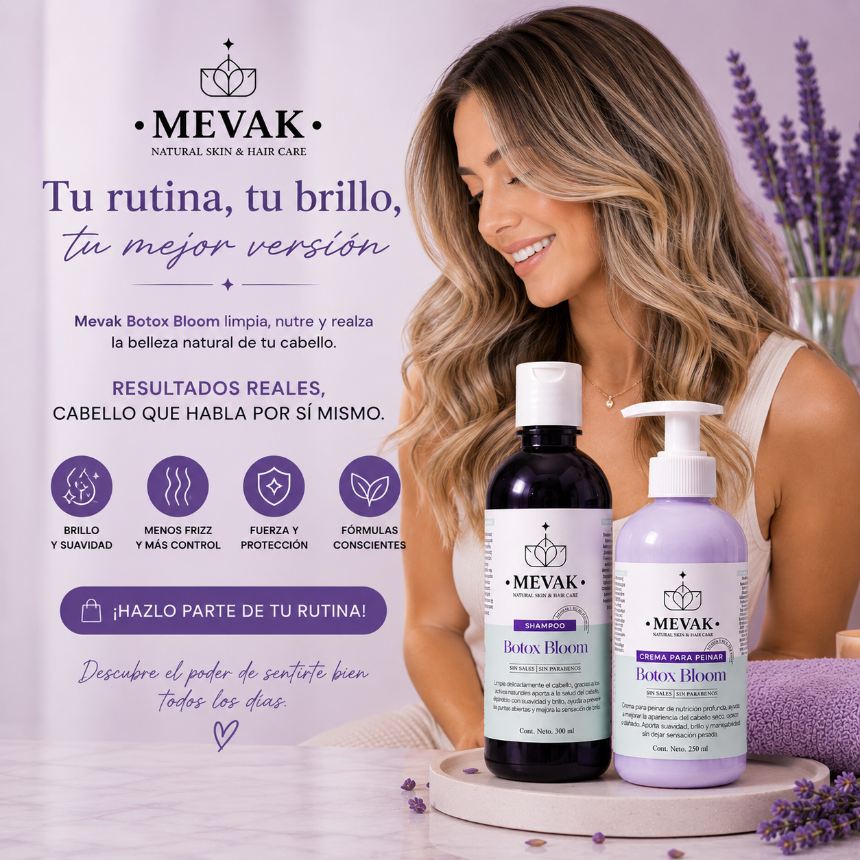 ✨ Ritual Capilar Botox Bloom MEVAK