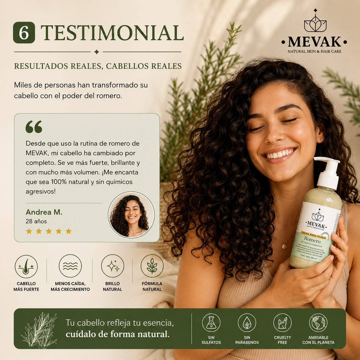 🌿 Ritual Capilar Romero MEVAK