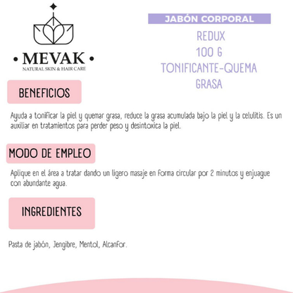 Jabón Corporal Redux 100 g
