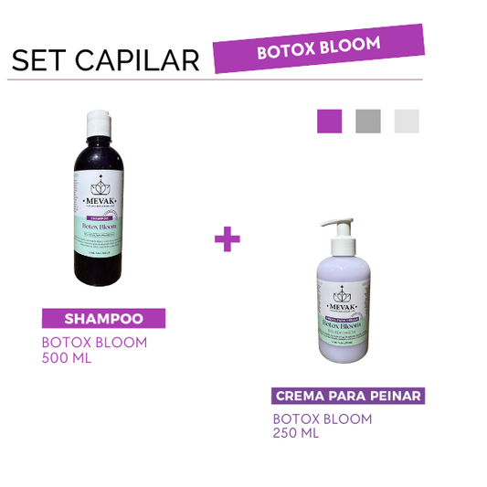 Set Capilar Botox Bloom