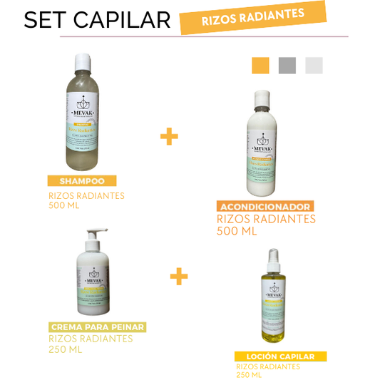 Set Capilar Rizos Radiantes