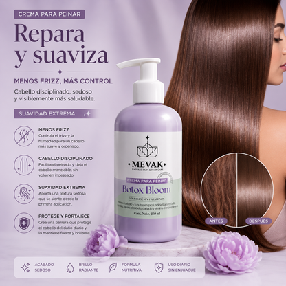 Crema para peinar Botox Bloom 250 ml