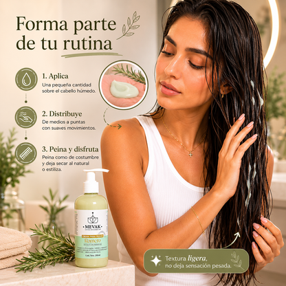 Crema para peinar de Romero 250 ml