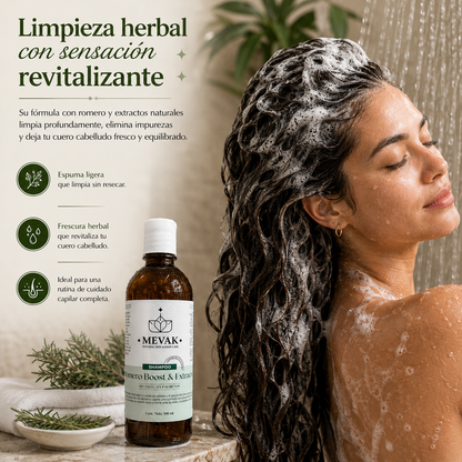 Shampoo Romero Boost & Extracts 500 ml