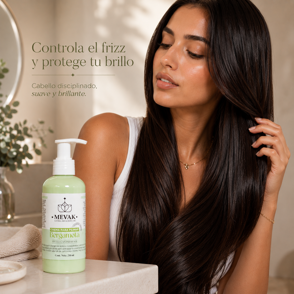 Crema para peinar de Bergamota 250 ml