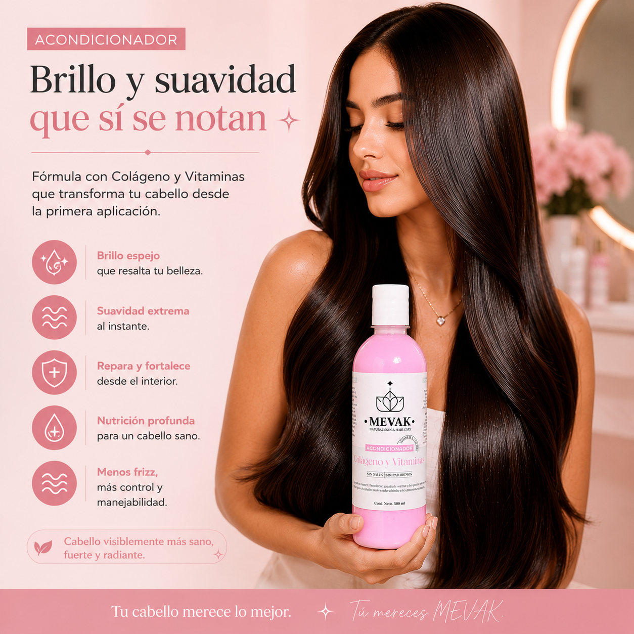 Acondicionador Colágeno y Vitaminas 500 ml