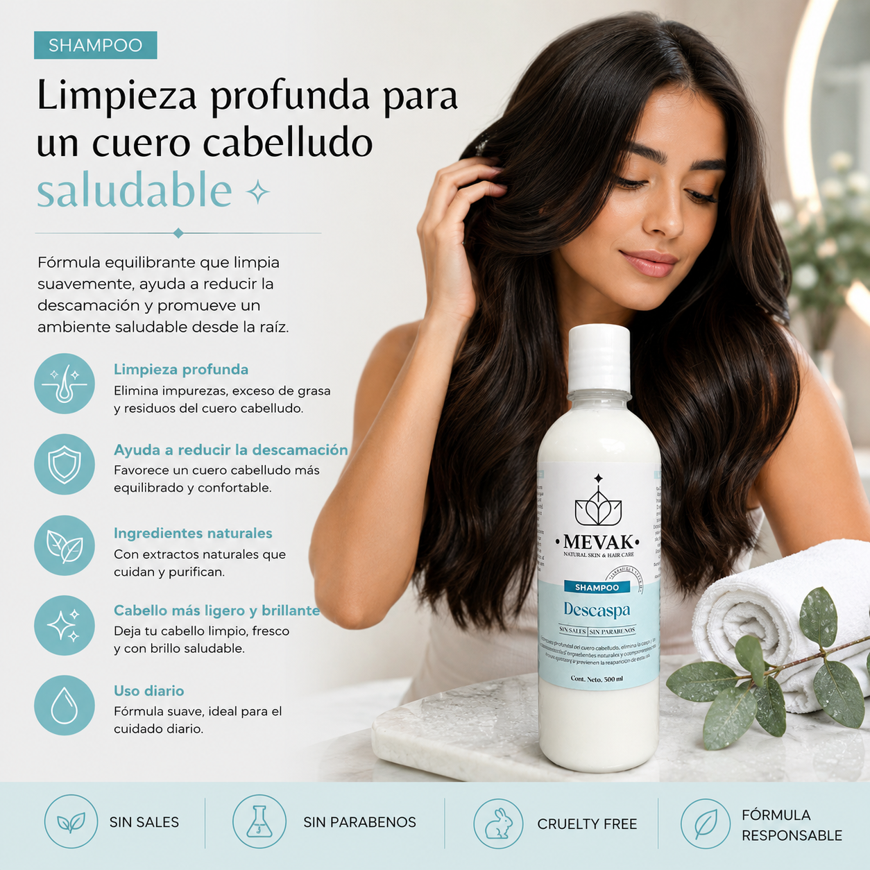 Shampoo Descaspa 500 ml