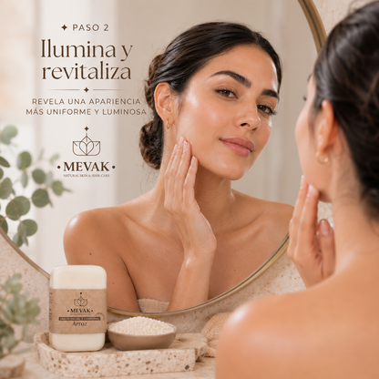 Jabón Facial y Corporal de Arroz 100 g