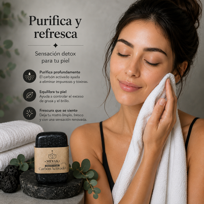Jabón Facial de Carbón Activado 100 g