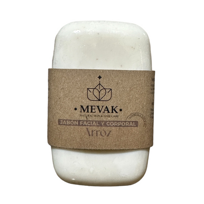 Jabón Facial y Corporal de Arroz 100 g