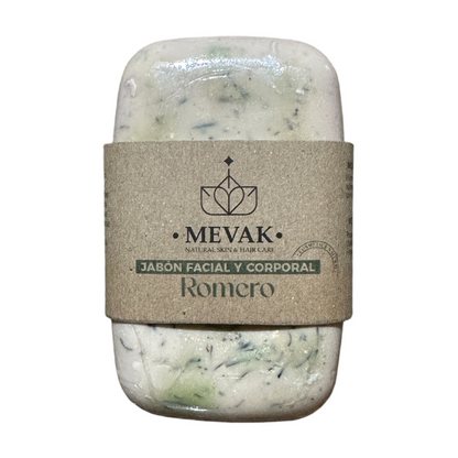 Jabón Facial y Corporal de Romero 100g