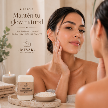 Jabón Facial y Corporal de Arroz 100 g