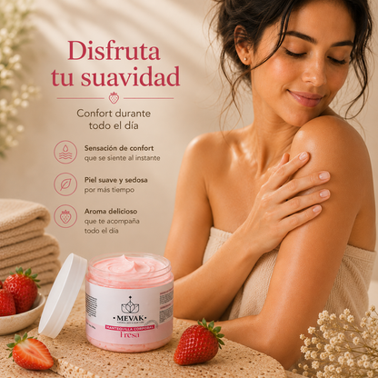 Mantequilla Corporal de Fresa 190 g