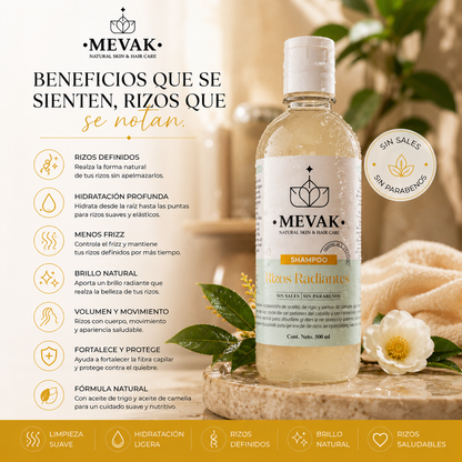 Shampoo Rizos Radiantes 500 ml
