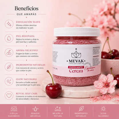 Exfoliante de Cereza 250 g