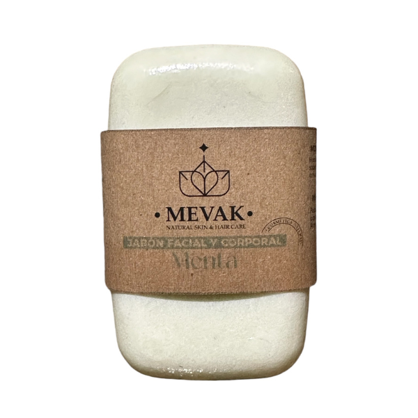 Jabón Facial y Corporal de Menta 100g