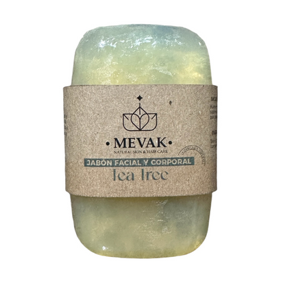 Jabón Facial y Corporal de Tea Tree 100g