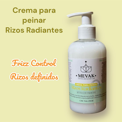 Crema para peinar Rizos Radiantes 250 ml