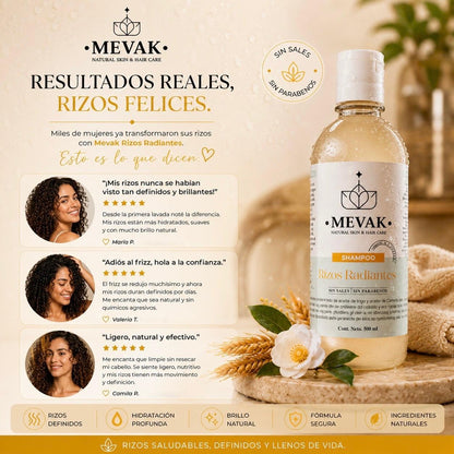 Shampoo Rizos Radiantes 500 ml