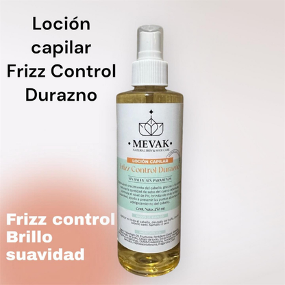 Loción capilar Frizz Control Durazno 250 ml