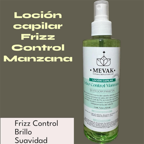 Loción capilar Frizz Control Manzana 250 ml
