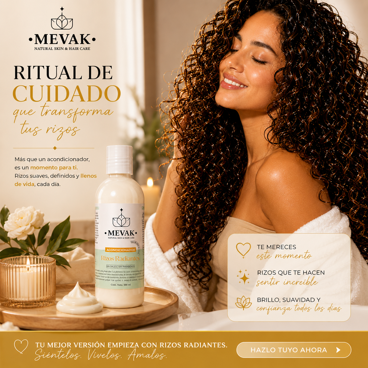 Acondicionador Rizos Radiantes 500 ml