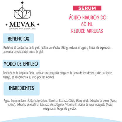Sérum Ácido Hialurónico 60 ml