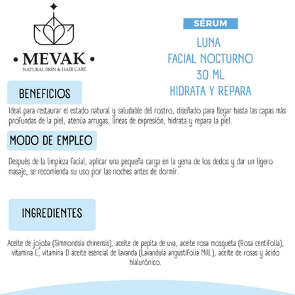 Sérum Luna Facial Nocturno 30 ml