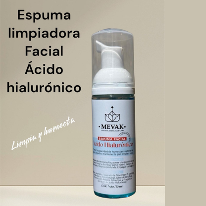Espuma Facial Ácido Hialurónico 50 ml