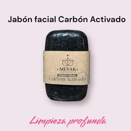 Jabón Facial de Carbón Activado 100 g