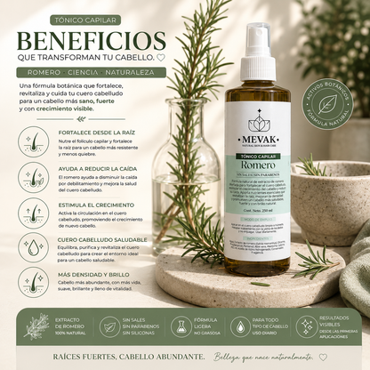 Tónico Capilar de Romero 250 ml