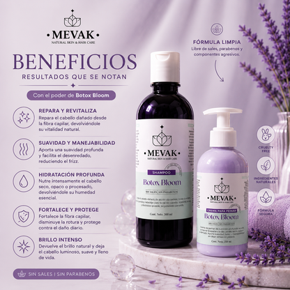 ✨ Ritual Capilar Botox Bloom MEVAK