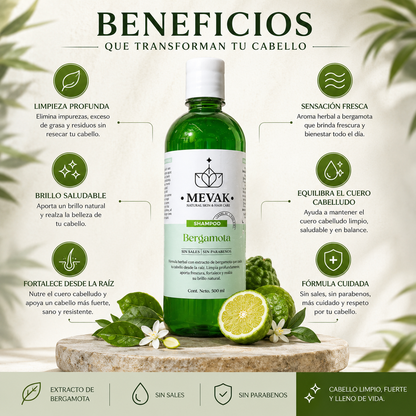 Shampoo Bergamota 500 ml