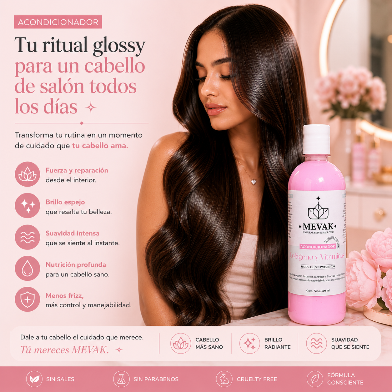 Acondicionador Colágeno y Vitaminas 500 ml