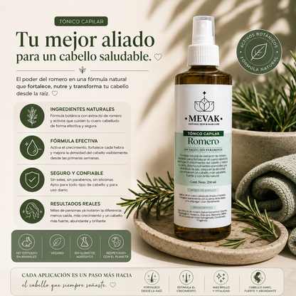 Tónico Capilar de Romero 250 ml