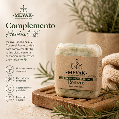 🌿 Ritual Capilar Romero MEVAK