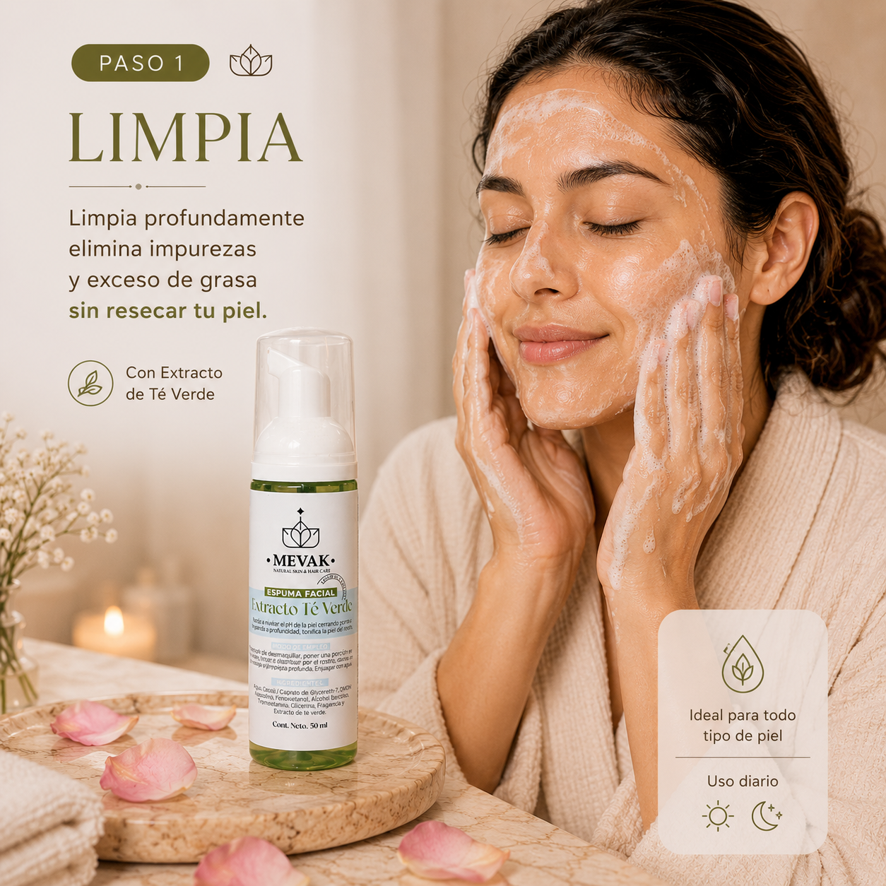 40%OFF✨ Ritual Facial Pure Balance MEVAK