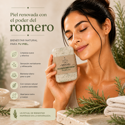 Jabón Facial y Corporal de Romero 100g