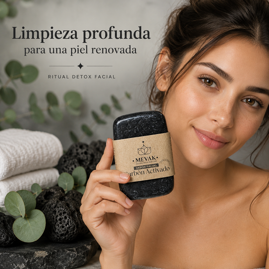 Jabón Facial de Carbón Activado 100 g