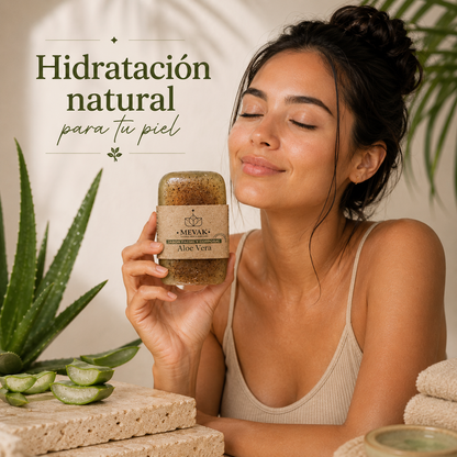 Jabón Facial y Corporal de Aloe Vera 100g