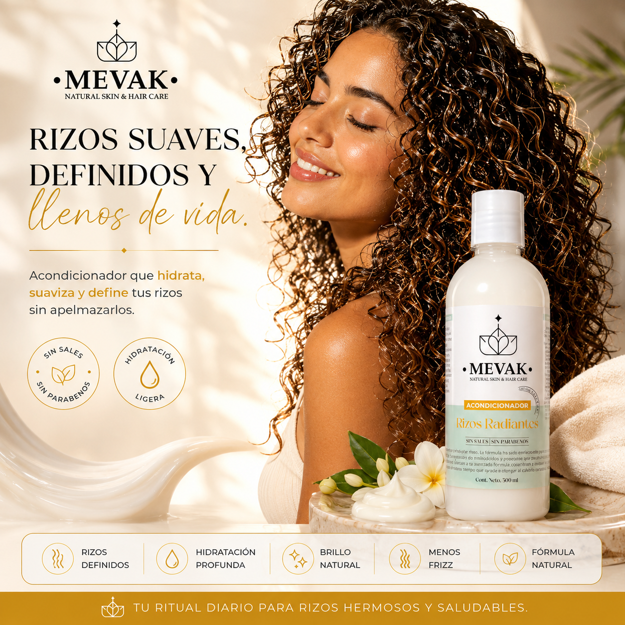 Acondicionador Rizos Radiantes 500 ml