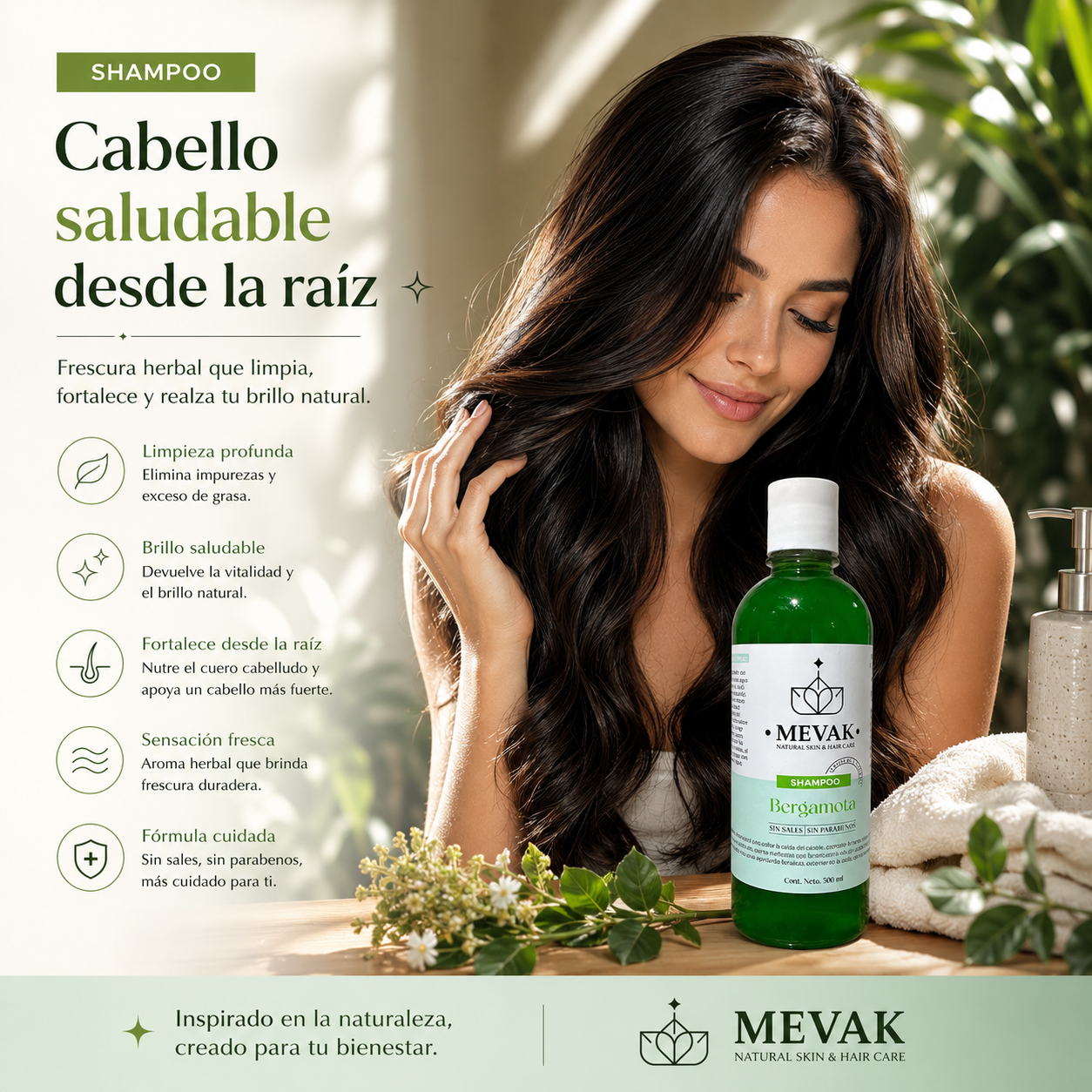 Shampoo Bergamota 500 ml