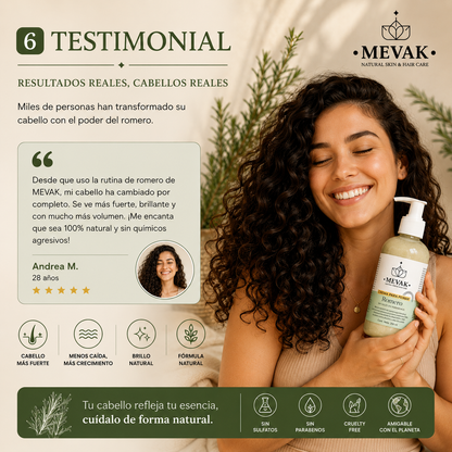 🌿 Ritual Capilar Romero MEVAK