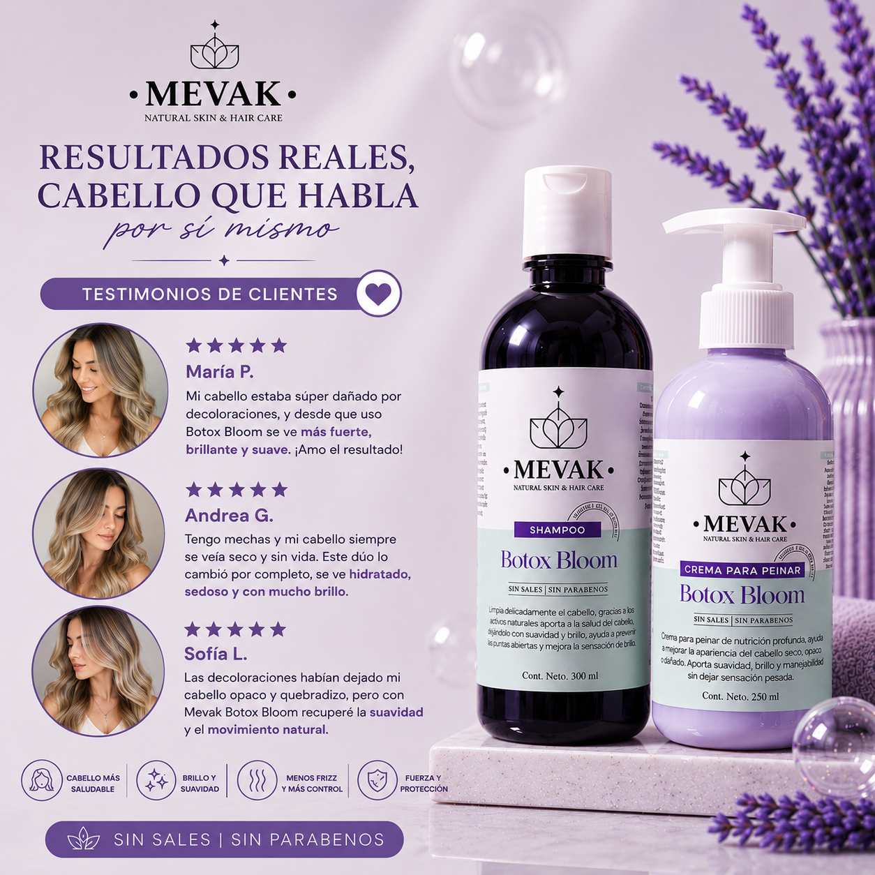 ✨ Ritual Capilar Botox Bloom MEVAK