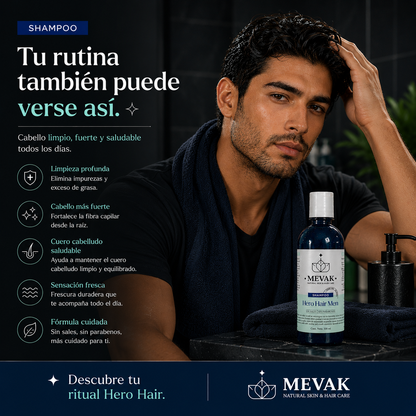 Shampoo Hero Hair Men 500 ml